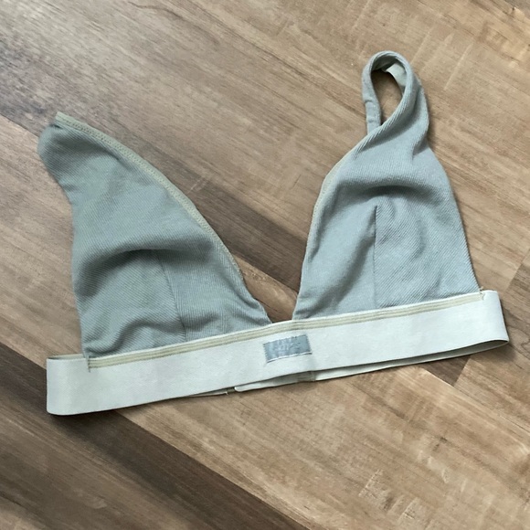 [SKIMS] Cotton Rib Plunge Bralette 2X - Picture 2 of 6